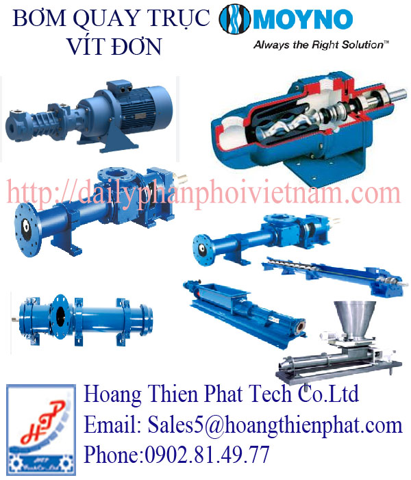 Bơm quay trục vít đơn Bơm quay trục vít đơn